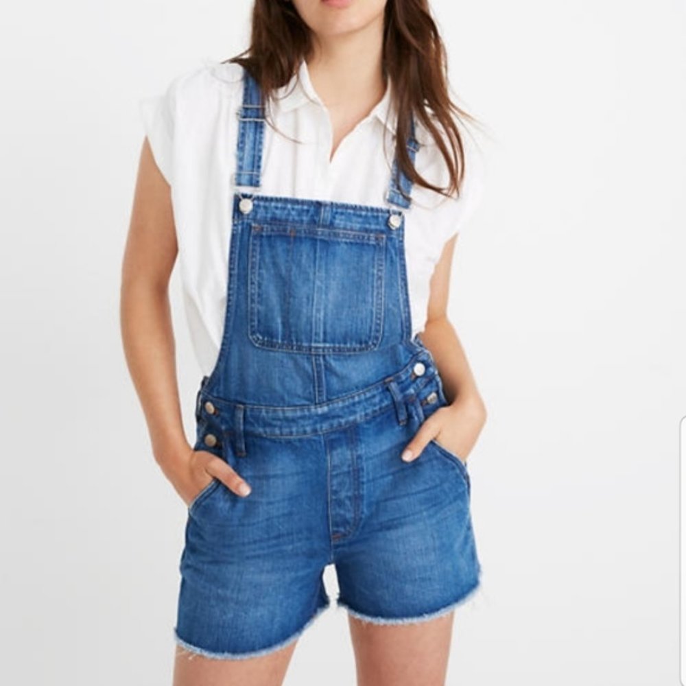 Madewell Adirondack Short Overalls
